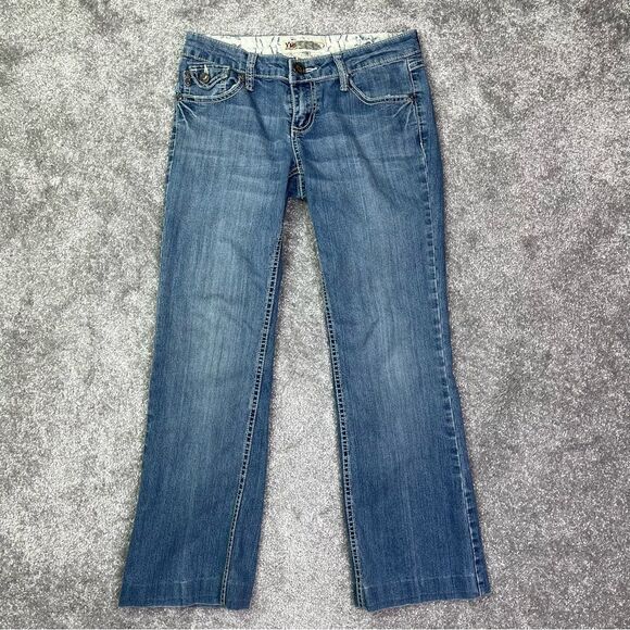 YMI Denim - YMI Jeans Women's 3 Blue Bootcut Medium Wash Low Rise Stretch Y2K Juniors Teen